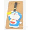 promotional Doraemon silicon luggage tag for travel